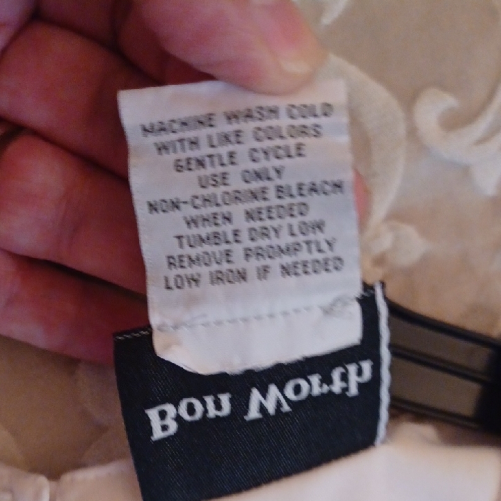 Blair Ivory Cotton Embroidered Top with An Ivory Tank - Picture 8 of 9